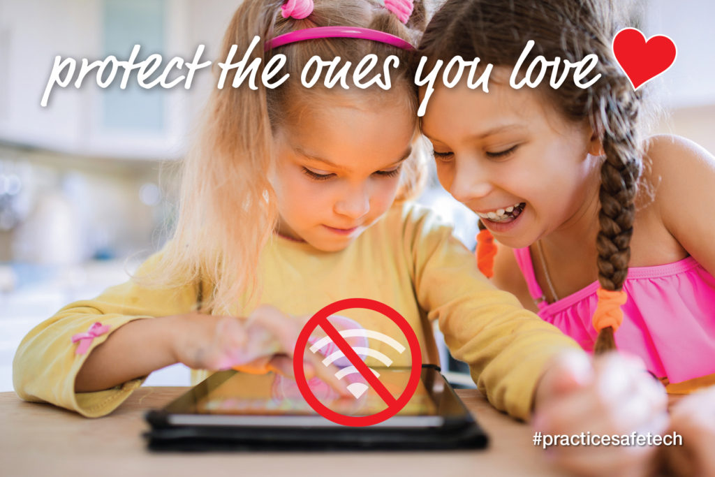 Postcards to distribute urging people to protect the ones they love.