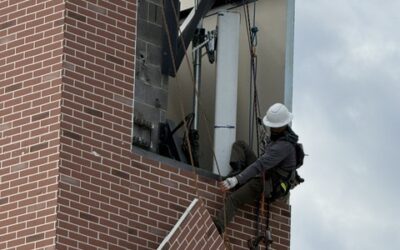 EHT Exposes Cell Tower Hidden in Faux Brick above Preschool, and Church Removes It!